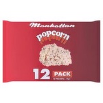 Manhattan Salted Popcorn Bags 12 Pack (180 g)